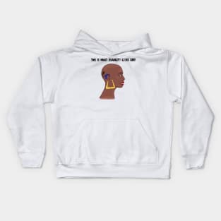 This Is What Disability Looks Like Kids Hoodie